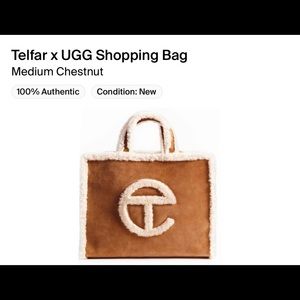 Ugg telfar chestnut bag